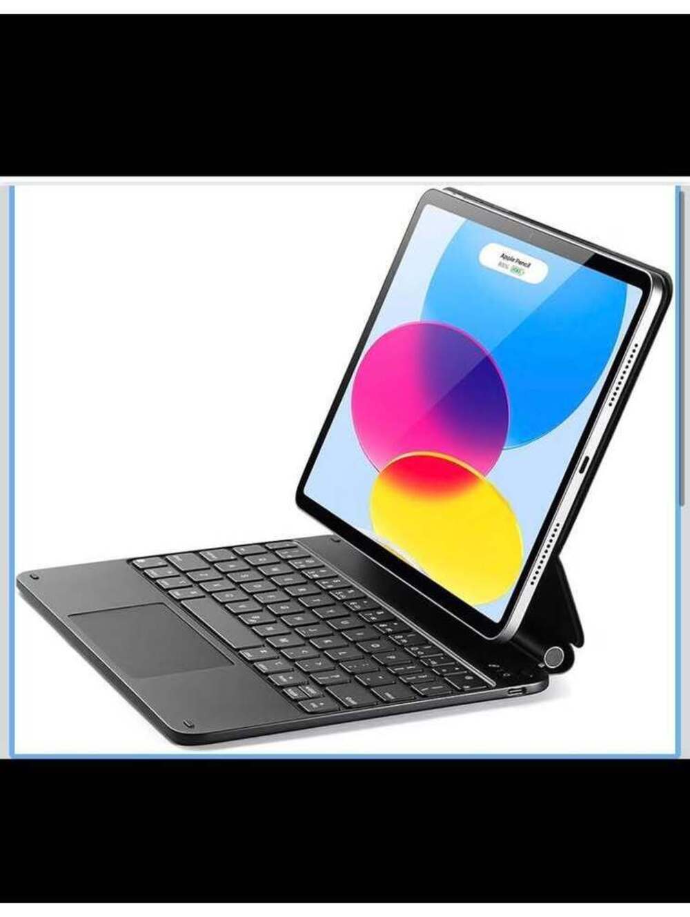 iPad A16/10th Gen Case with Keyboard - Magnetic Stand & Trackpad - Open Box/New